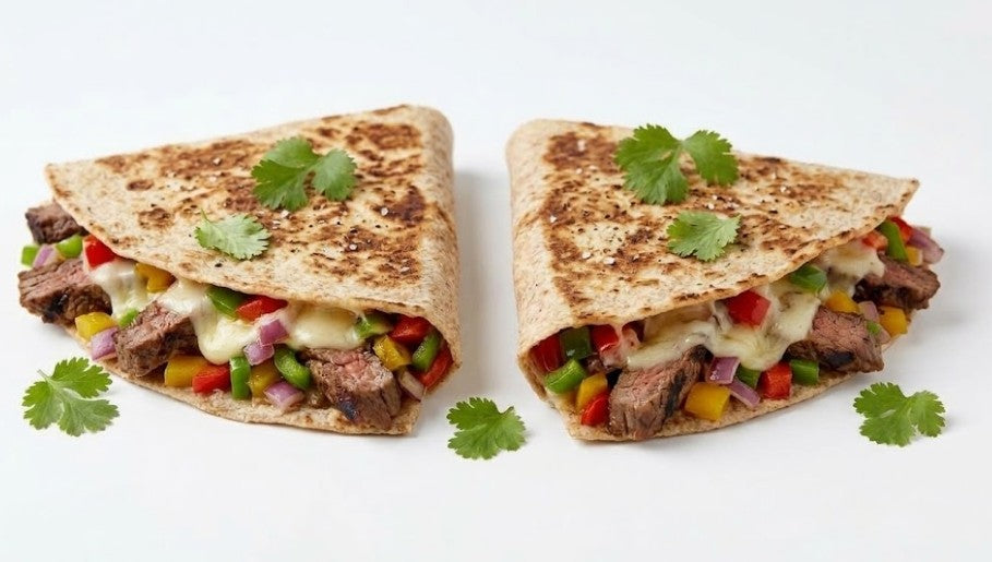 The Lean Steak & Cheddar Melt Quesadilla-350g