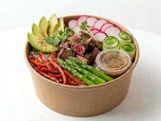 Prime Steak & Asparagus Poke Bowl