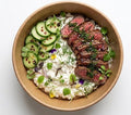 Pro- Fuel Steak and Cottage Cheese Bowl- 350g