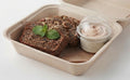 Healthy Banana Bread with Whipped Almond Butter- 1 Slice